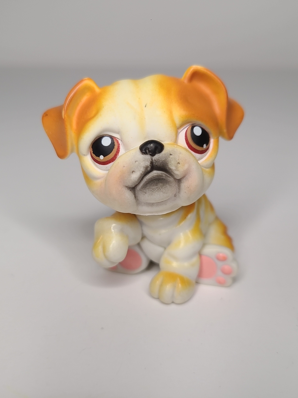 Littlest Pet Shop LPS Bulldog Dog #46 2005